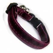 Blackcurrant Velvet Cool Cat Collar